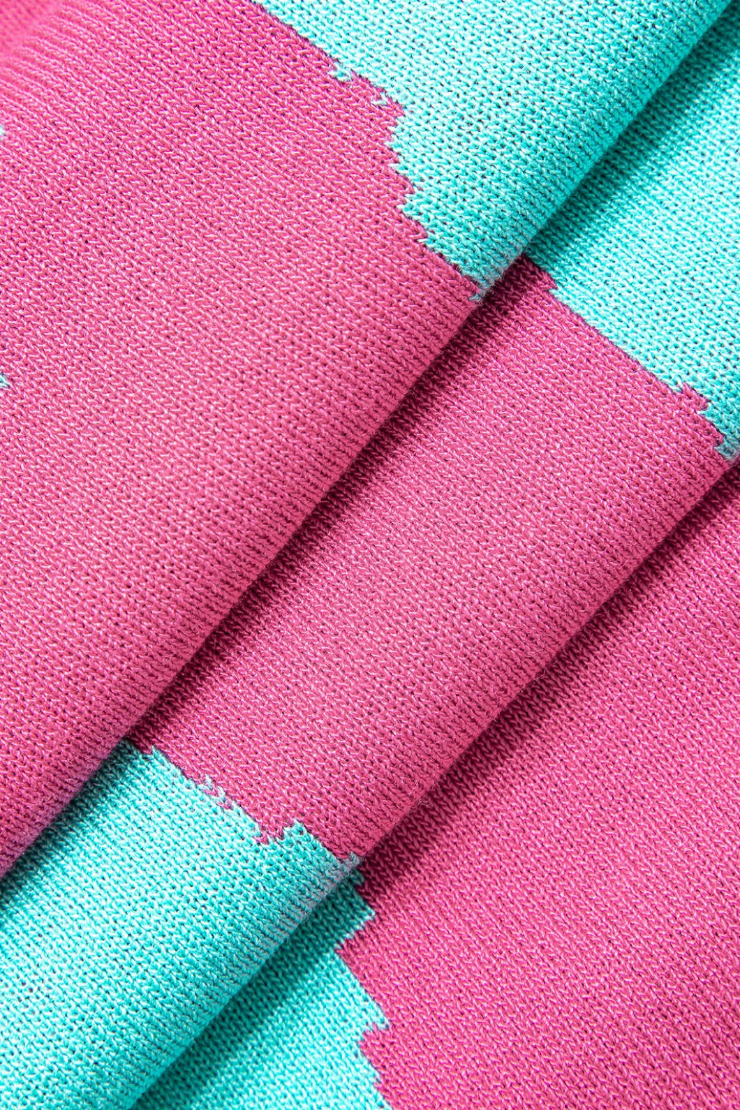 Contrast Sleeveless Knit Mini Dress>MICAS Sale