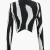 Contrast Sweater Long-Sleeve Top>MICAS Hot