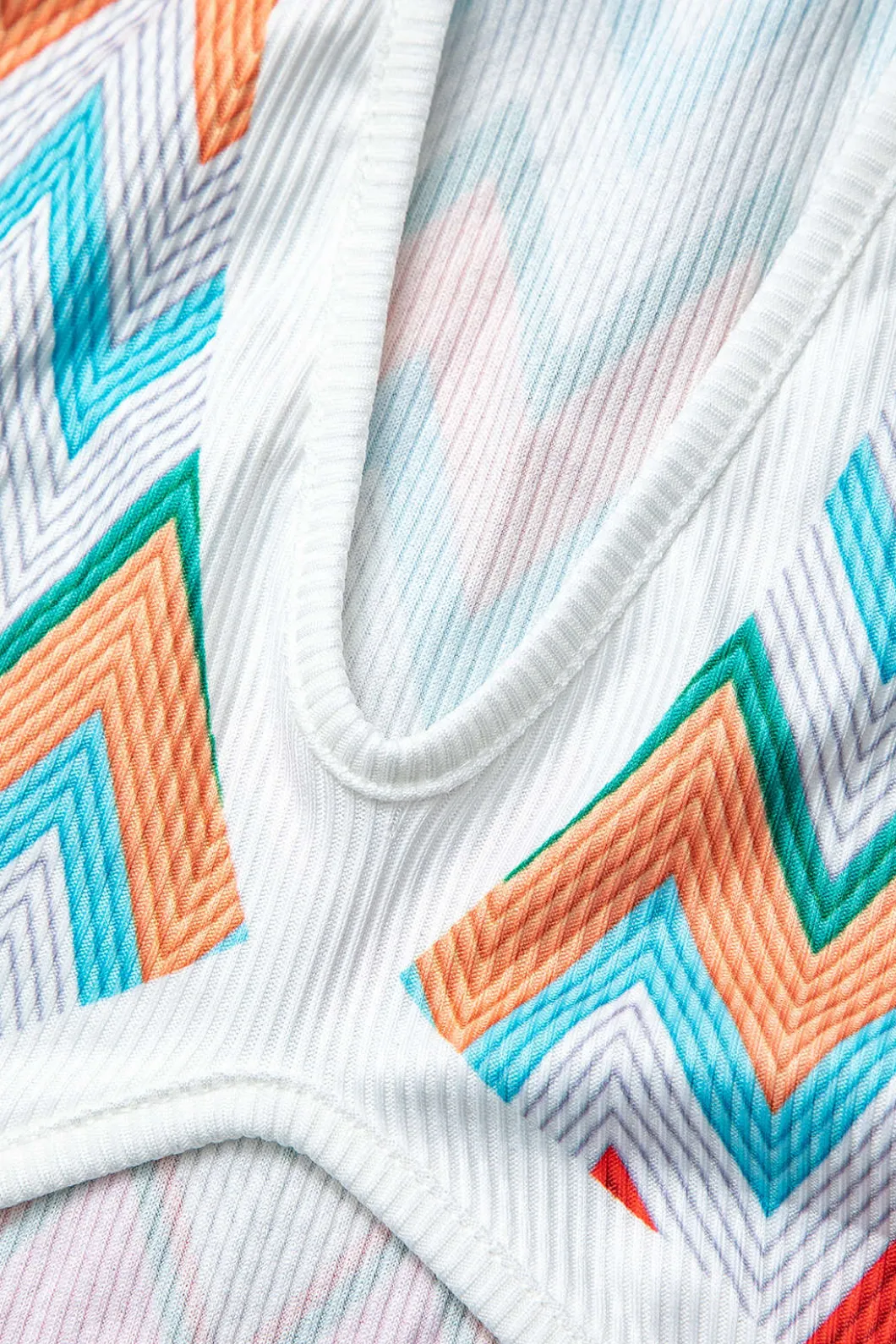 Contrast V-neck Crop Knit Tank Top And Split Maxi Skirt Set>MICAS Clearance