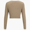 Crossed Sweater Long-Sleeve Top>MICAS Discount