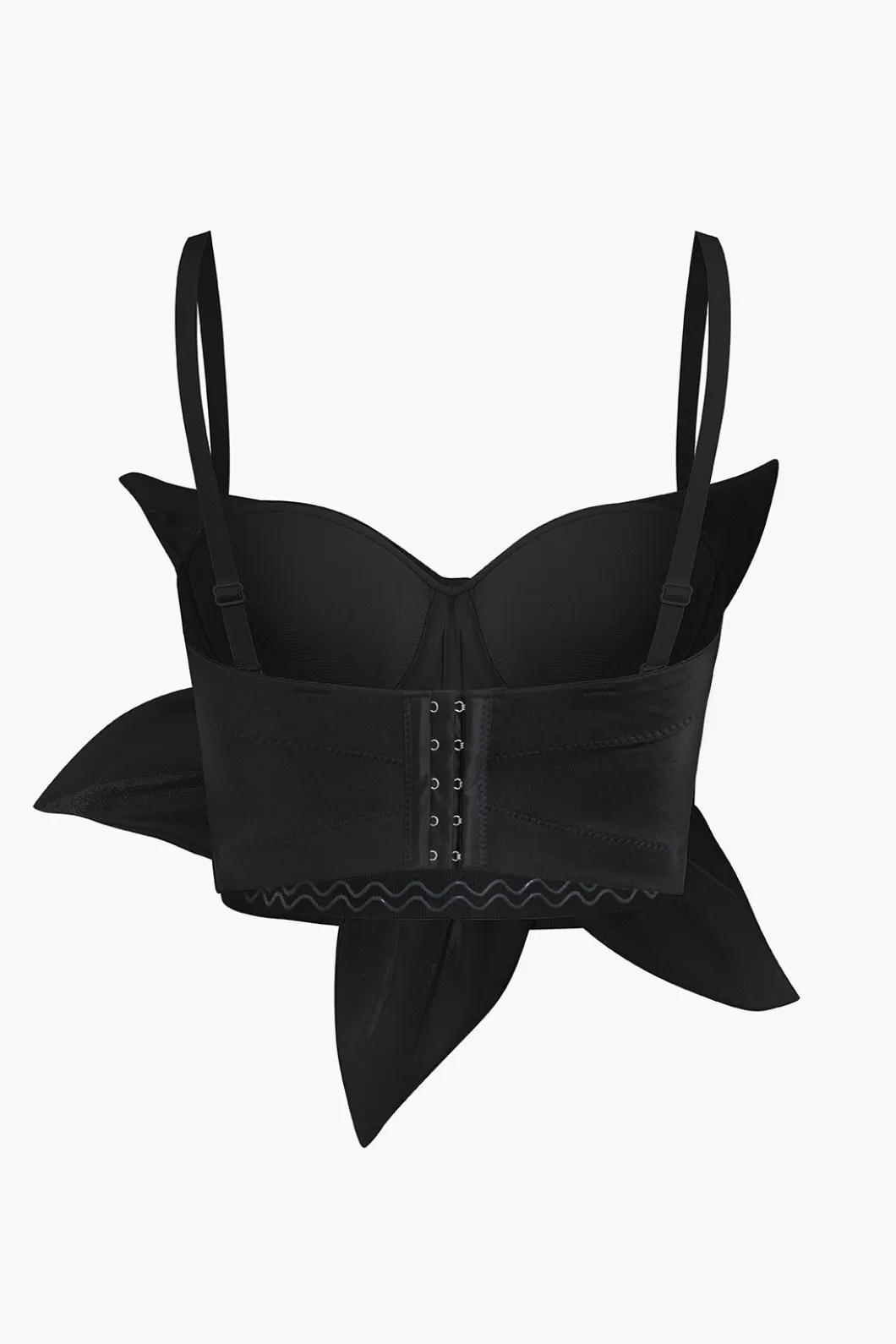 3D Floral Hook And Eye Corset Top>MICAS Hot