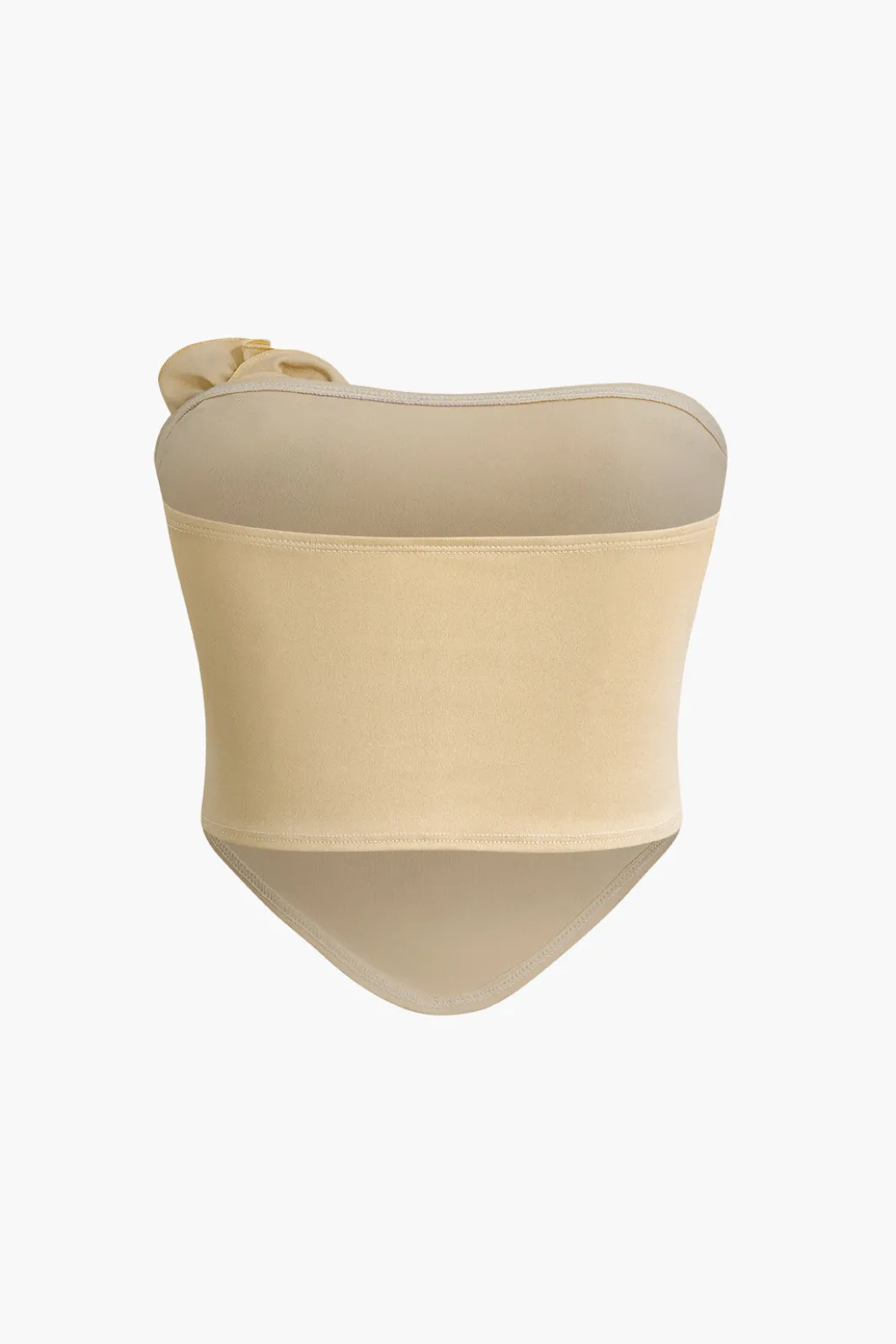 3D Floral Tube Top And Knot Mini Skirt Set>MICAS Fashion