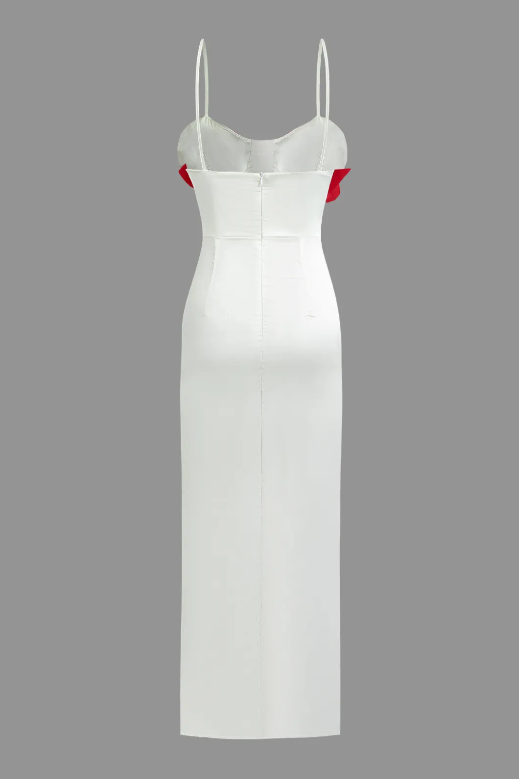 3D Flower Slip Maxi Dress>MICAS Fashion