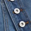 Denim Button High Waist Straight Leg Jeans>MICAS Hot