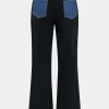 Denim Patchwork Pocket Trousers>MICAS Sale