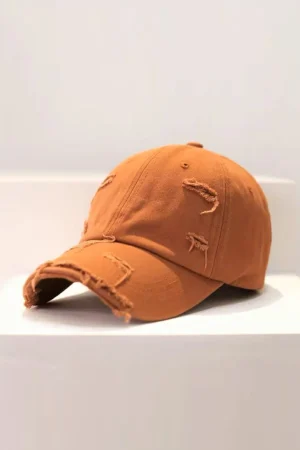 Distressed Baseball Cap>MICAS Clearance