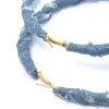 Distressed Denim Hoop Earrings>MICAS Best