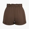 Drawstring Rolled Hem Shorts>MICAS Best