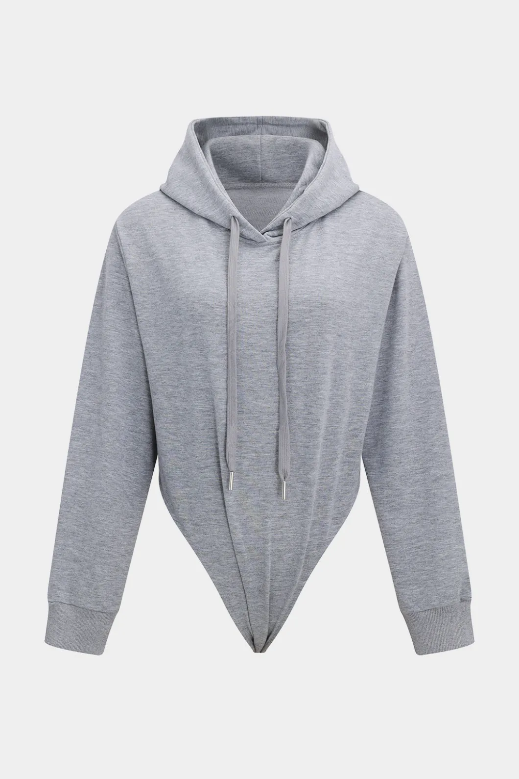 Drawstrings Hooded Long-Sleeve Top And Trousers Set>MICAS Outlet