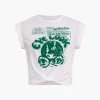 Eye Look Graphic Knot Hem T-Shirt>MICAS Best