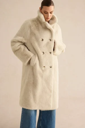Faux Fur Coat>MICAS Sale