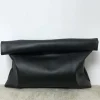 Faux Leather Clutch Bag>MICAS New