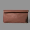 Faux Leather Clutch Bag>MICAS New
