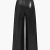 Faux Leather High Waist Trousers>MICAS Clearance