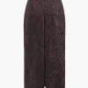 Faux Leather High Waist Zipper Skirt>MICAS Sale