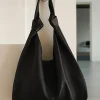 Faux Leather Knot Shoulder Bag>MICAS Discount