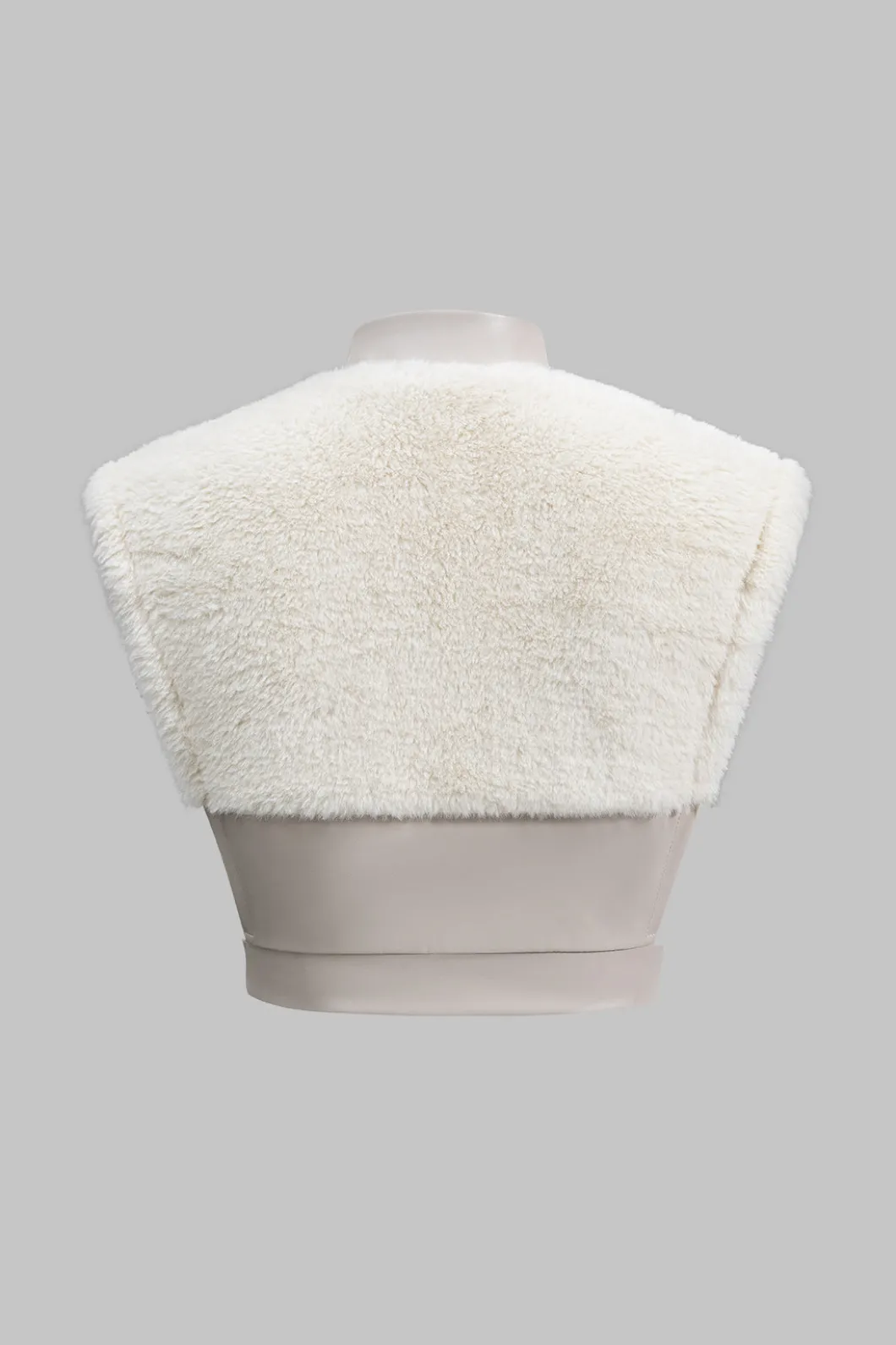 Faux Leather Patchwork Fur Skirt Set>MICAS Discount