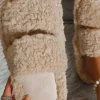 Fleece Round Toe Slippers>MICAS Hot
