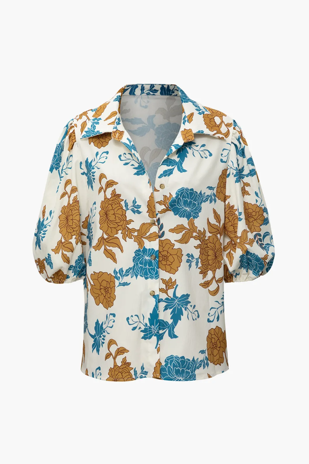 Floral Bra Top And Pocket Shorts And Shirt 3PC Set>MICAS Hot