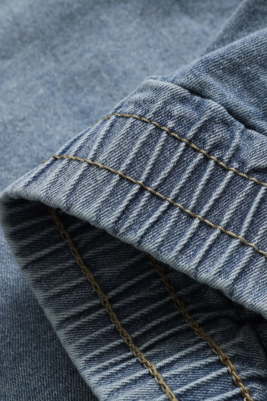 Floral Denim Patchwork Outerwear>MICAS Online