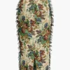Floral Fringe Zipper Skirt>MICAS Sale