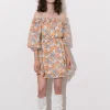Floral Off The Shoulder Mini Dress>MICAS New