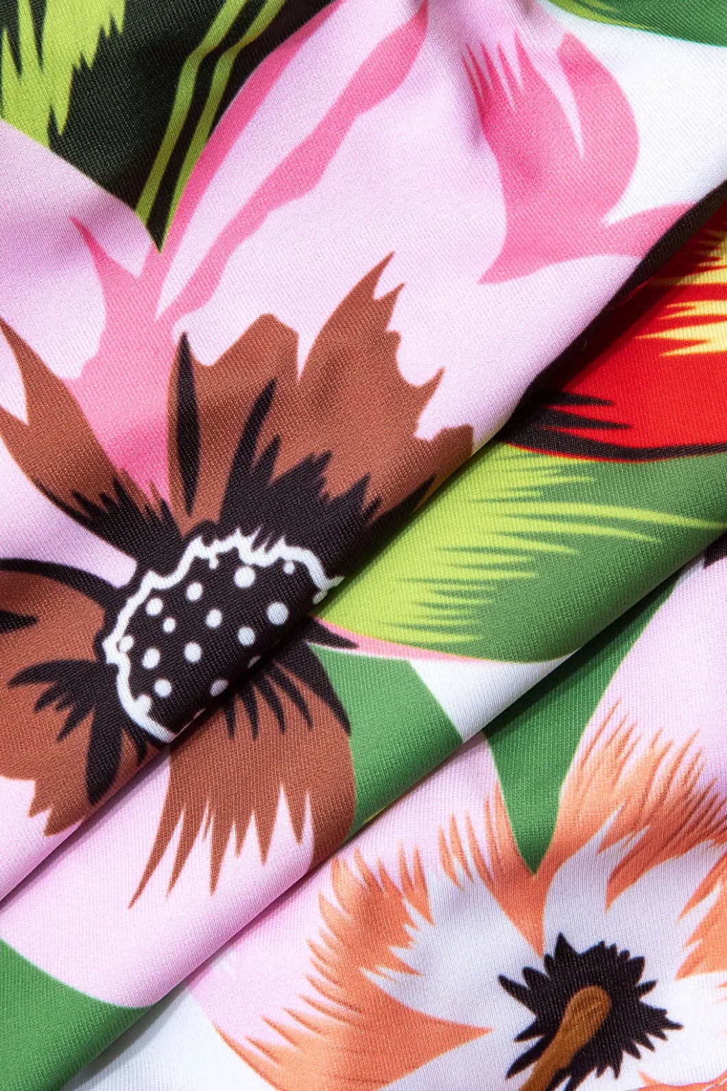 Floral Print Cut Out Tummy Control One-Piece Swimsuit>MICAS Hot