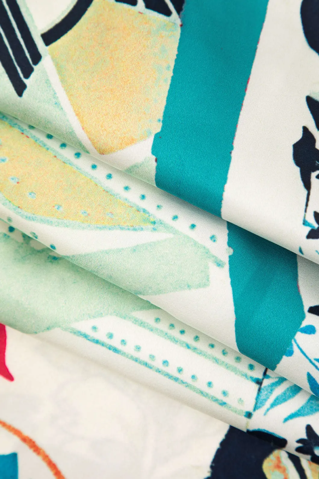 Floral Print High Waisted Straight Leg Pants>MICAS New