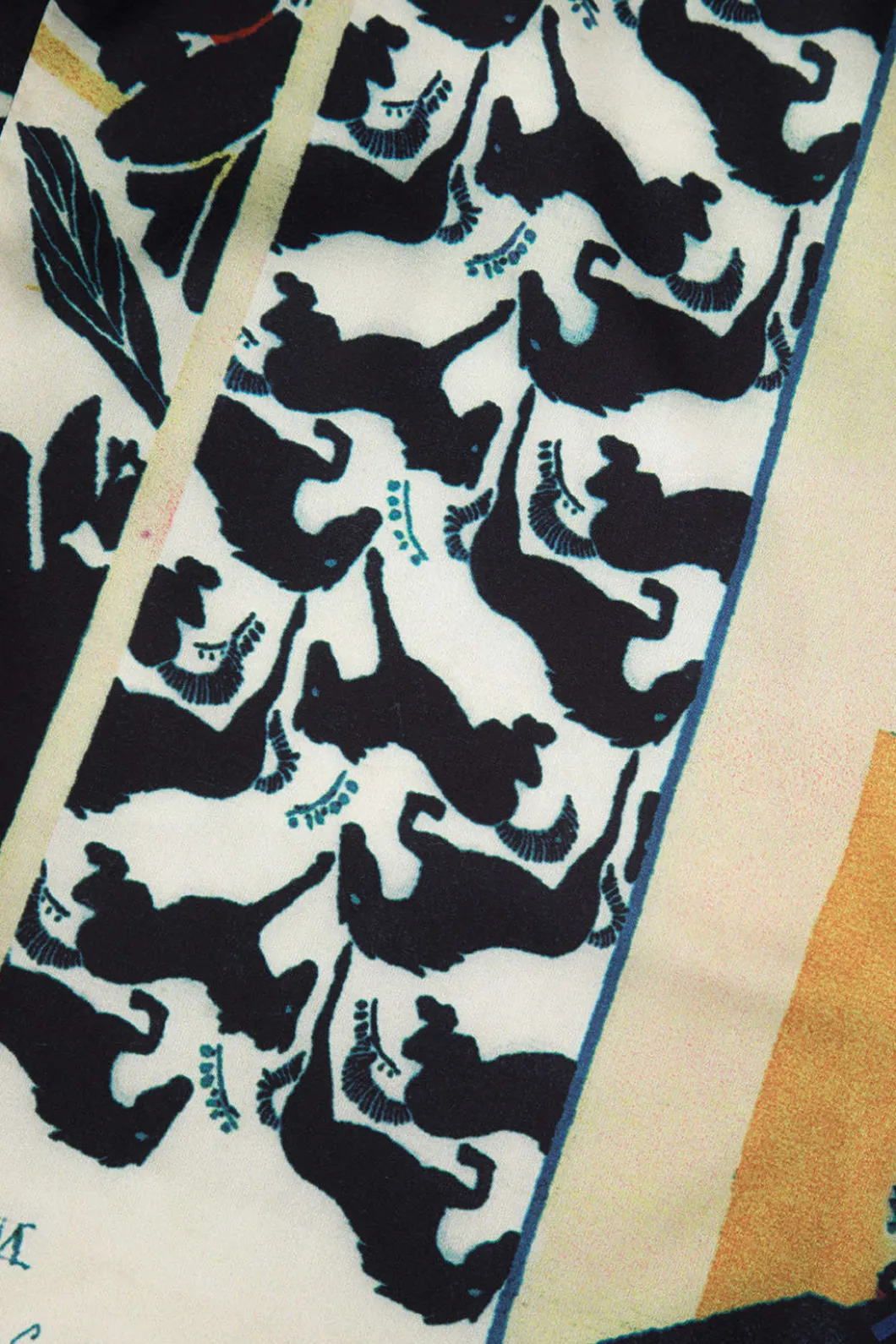 Floral Print High Waisted Straight Leg Pants>MICAS New