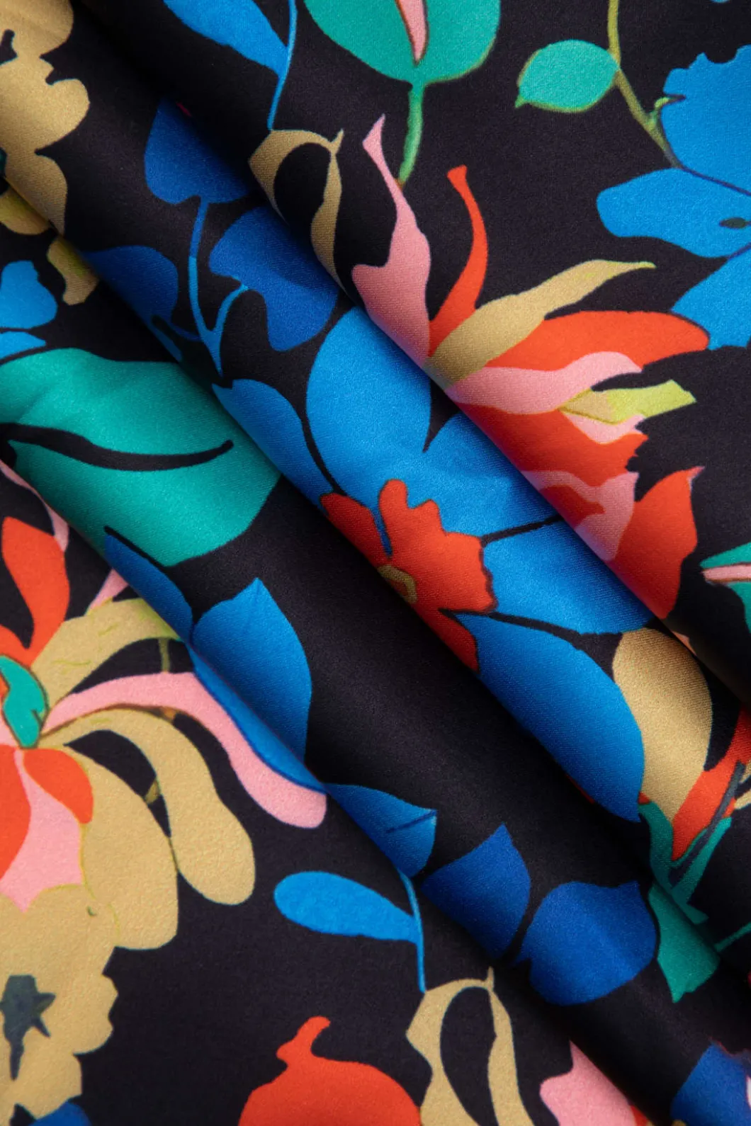 Floral Print Lace Trim V-neck Maxi Dress>MICAS Best