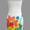 Floral Print Strapless Mini Dress>MICAS Best