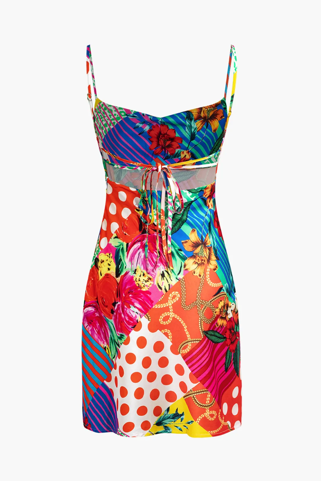 Flower Print Slip Mini Dress>MICAS Hot