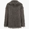 Fringe Faux Fur Coat>MICAS Online