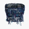 Fringe Mesh Tube Top>MICAS New