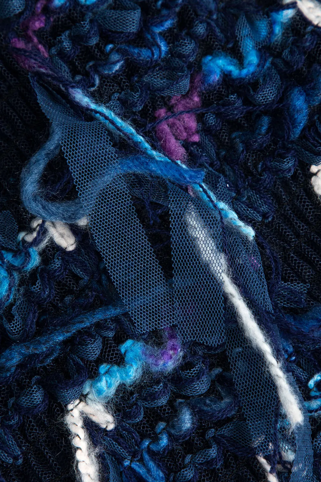 Fringe Mesh Tube Top>MICAS New