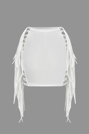 Fringe Mini Skirt>MICAS Discount