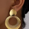 Geometric Round Earrings>MICAS New
