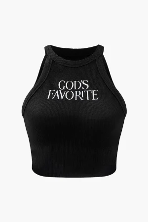 GOD'S FAVORITE Tank Top>MICAS Hot