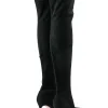 High Heels Pointed Toe Over The Knee Boots>MICAS Fashion