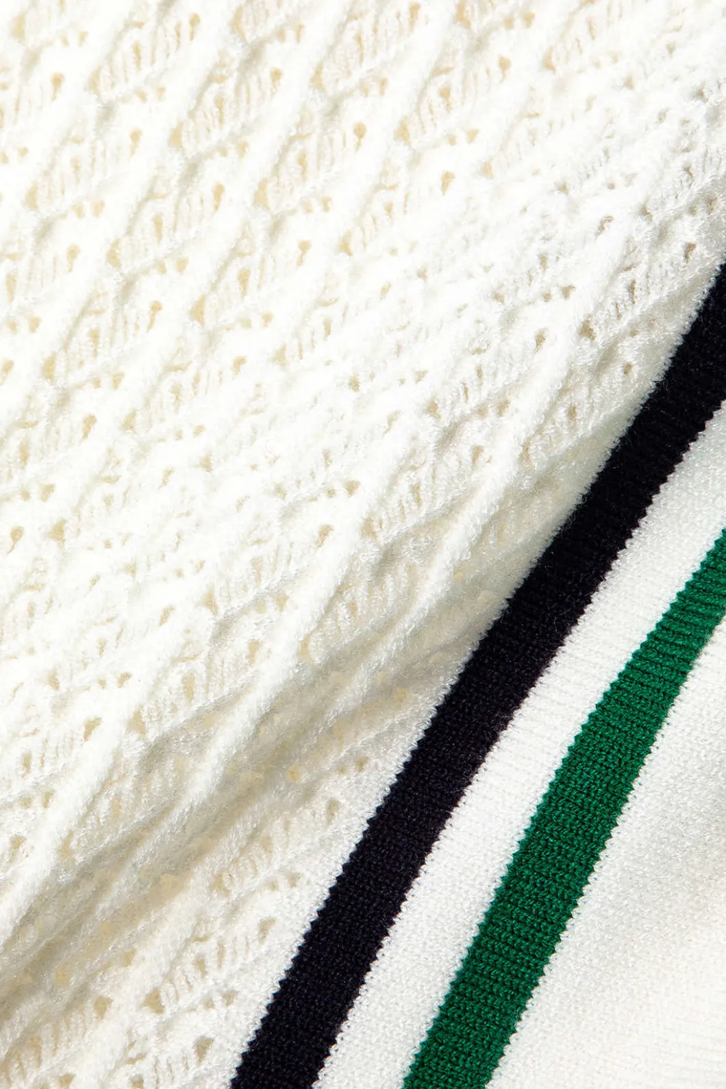 Hollow Out Polo Knit Crop Top And Skirt Set>MICAS Clearance