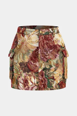 Jacquard Pocket Skirt>MICAS Best