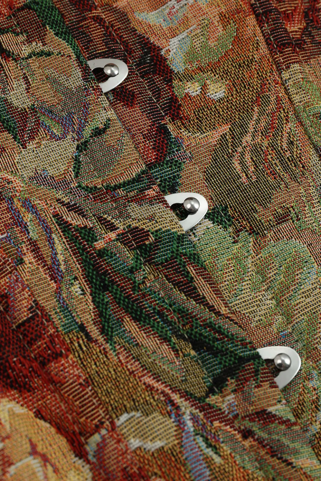 Jacquard Tie Back Strapless Contrast Tube Top>MICAS New