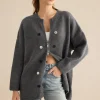Knit Button Cardigan>MICAS Fashion