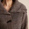 Knit Button Long-Sleeve Cardigan>MICAS Best