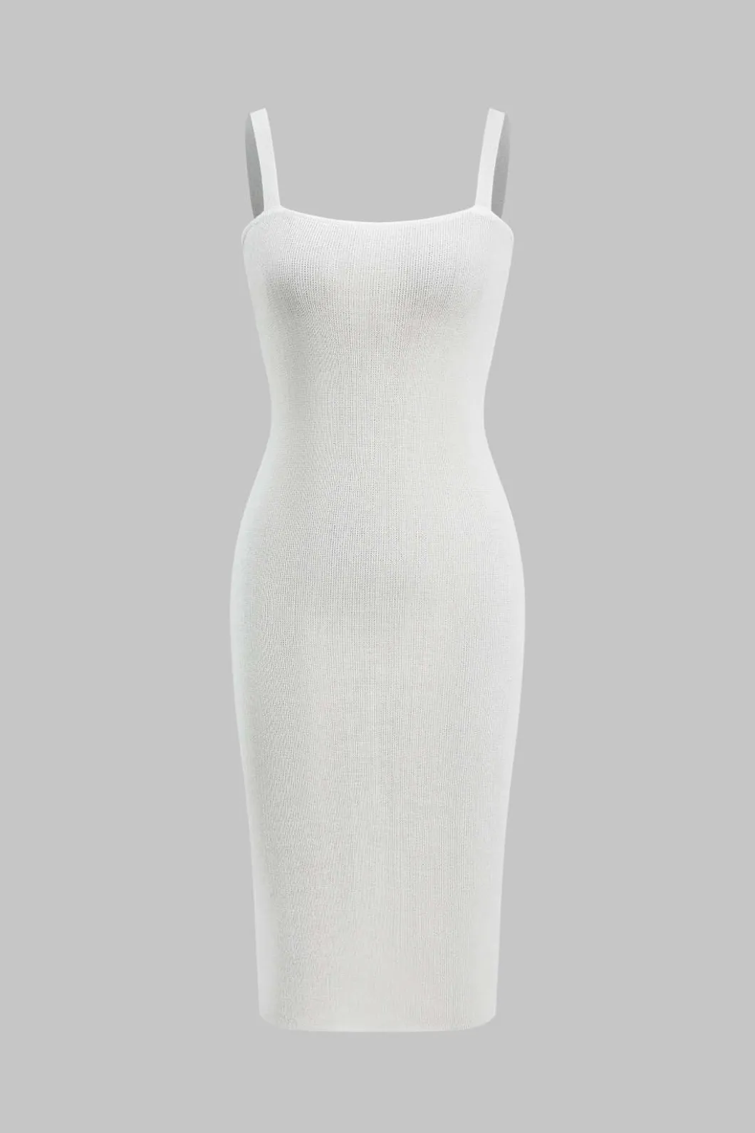 Knit Button V-Neck Patchwork Long Sleeve Cardigan And Slip Dress Set>MICAS New