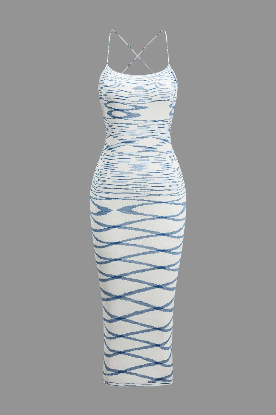 Knit Intertwine Tie Midi Dress>MICAS Best