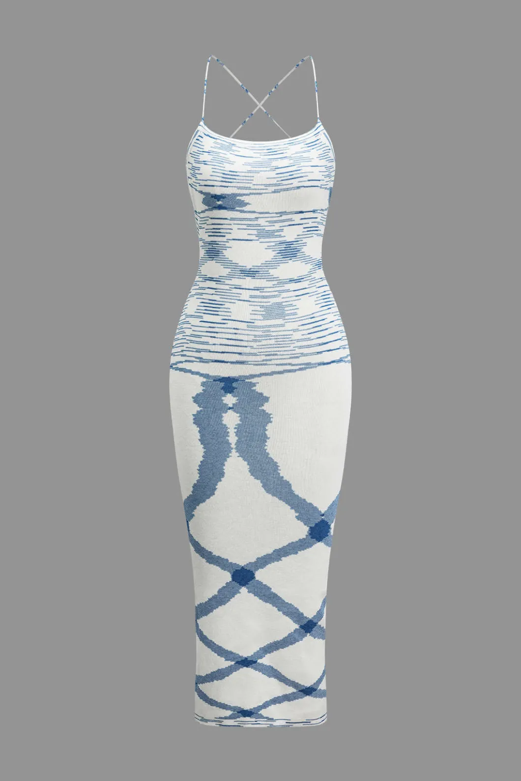 Knit Intertwine Tie Midi Dress>MICAS Best