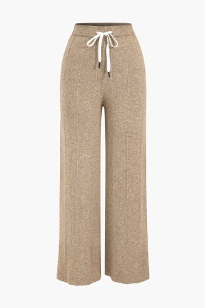 Knit Straight Leg Trousers>MICAS Sale