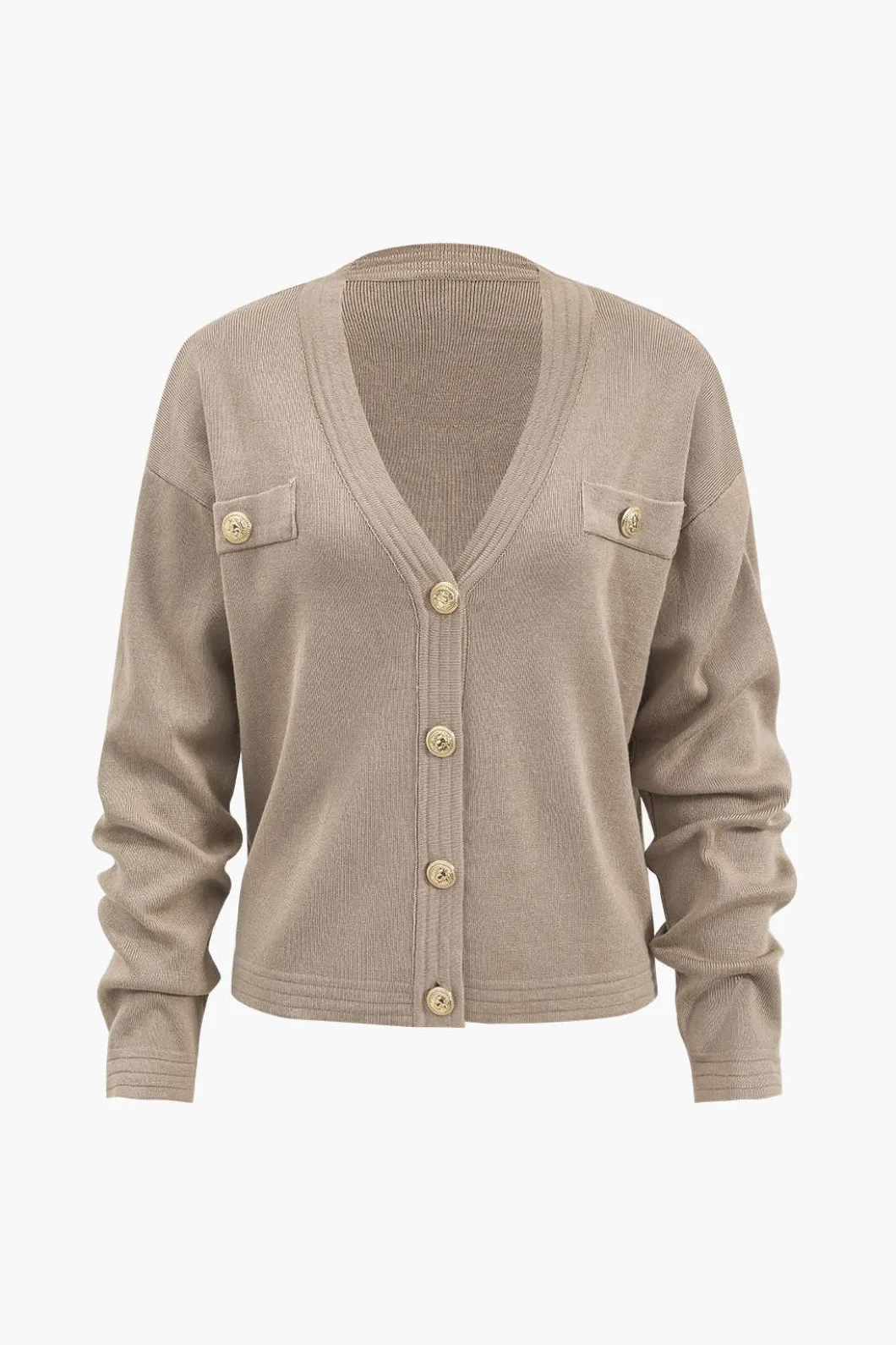 Knit V-neck Top And Skirt Set>MICAS Hot