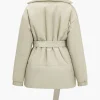 Lapel Belted Puffer>MICAS Best